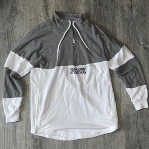 PINK Quarter Zip Pullover